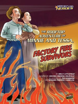 cover image of The Rooftop Adventure of Minnie and Tessa, Factory Fire Survivors